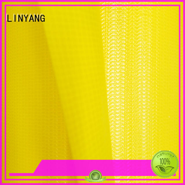 LINYANG heavy duty PVC Tarpaulin fabric supplier for sale