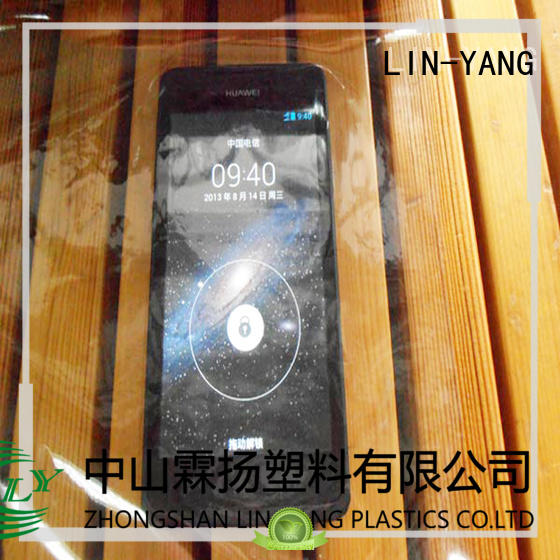 LIN-YANG Brand flexible waterproof pvc transparent film low cost