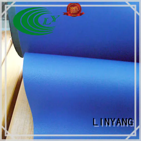 LINYANG pvc self adhesive film for furniture supplier for handbags