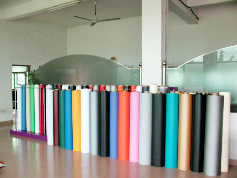 Película de PVC decorativa colorida, semi-rígida e rica em variedades