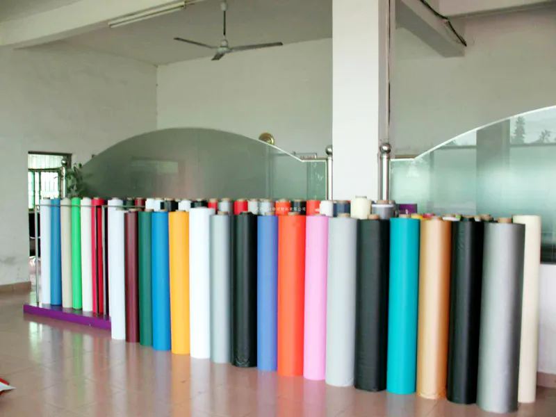 LINYANG semi-rigid self adhesive film for furniture supplier for handbags