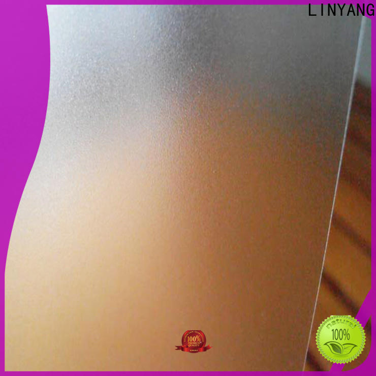 LINYANG translucent Translucent PVC Film directly sale for raincoat