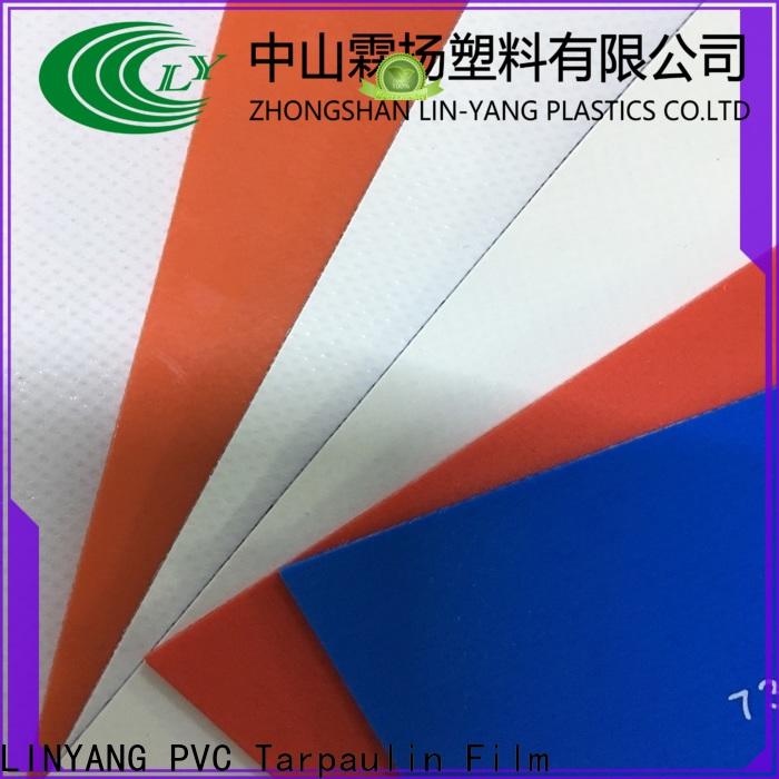 LINYANG PVC Tarpaulin fabric factory for sale