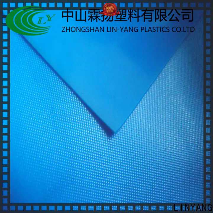waterproof pvc plastic sheet roll waterproof factory price for umbrella