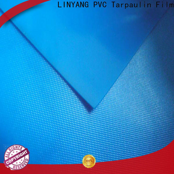 LINYANG antifouling pvc plastic sheet roll supplier for umbrella