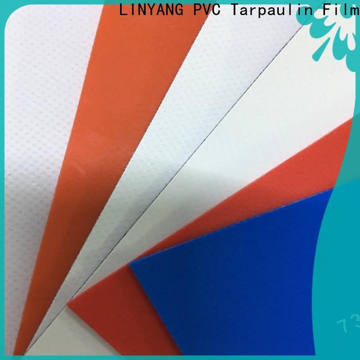 LINYANG pvc coated fabric factory for sale