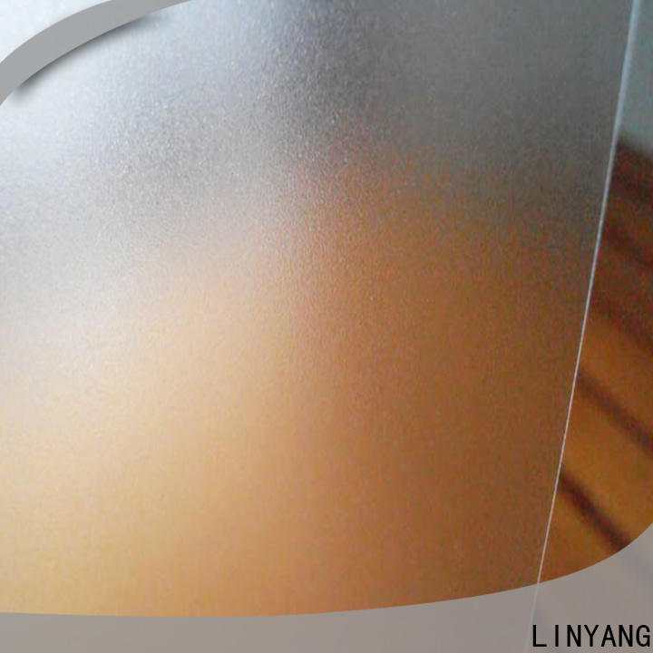 LINYANG antifouling Translucent PVC Film directly sale for umbrella