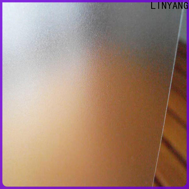 LINYANG film Translucent PVC Film personalized for plastic tablecloth