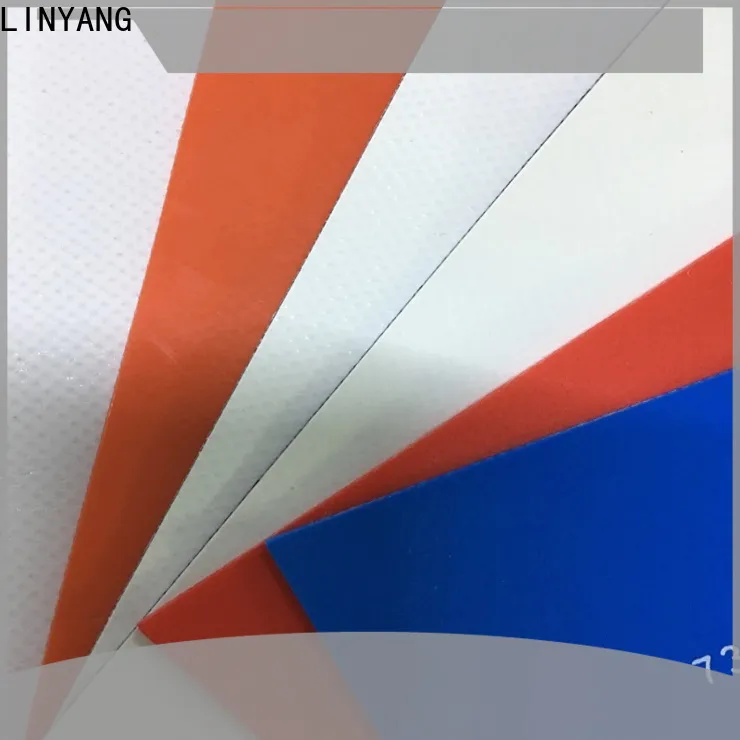 LINYANG the newest pvc tarpaulin supplier for sale