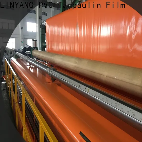LINYANG cheap pvc coated tarpaulin factory