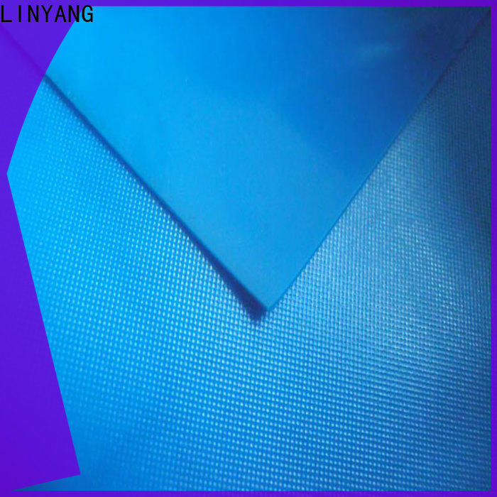 LINYANG variety pvc film roll design for raincoat