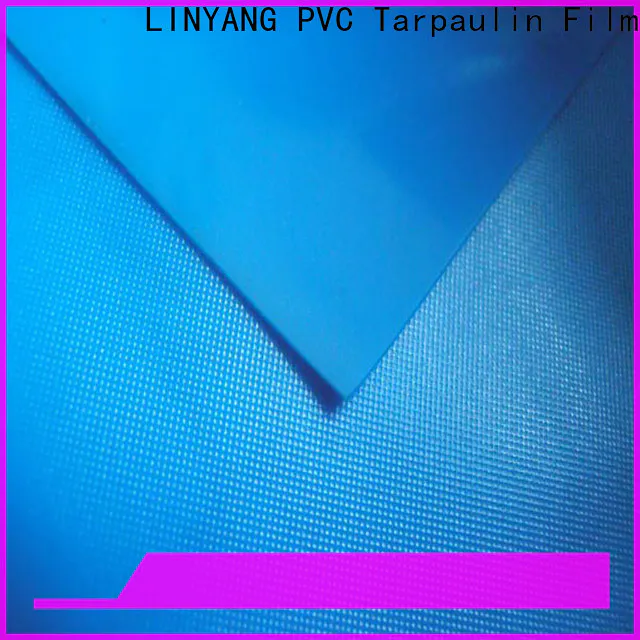 LINYANG rich pvc plastic sheet roll series for umbrella