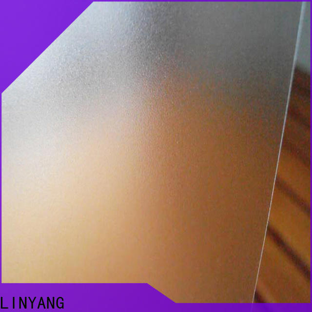 LINYANG translucent Translucent PVC Film from China for shower curtain
