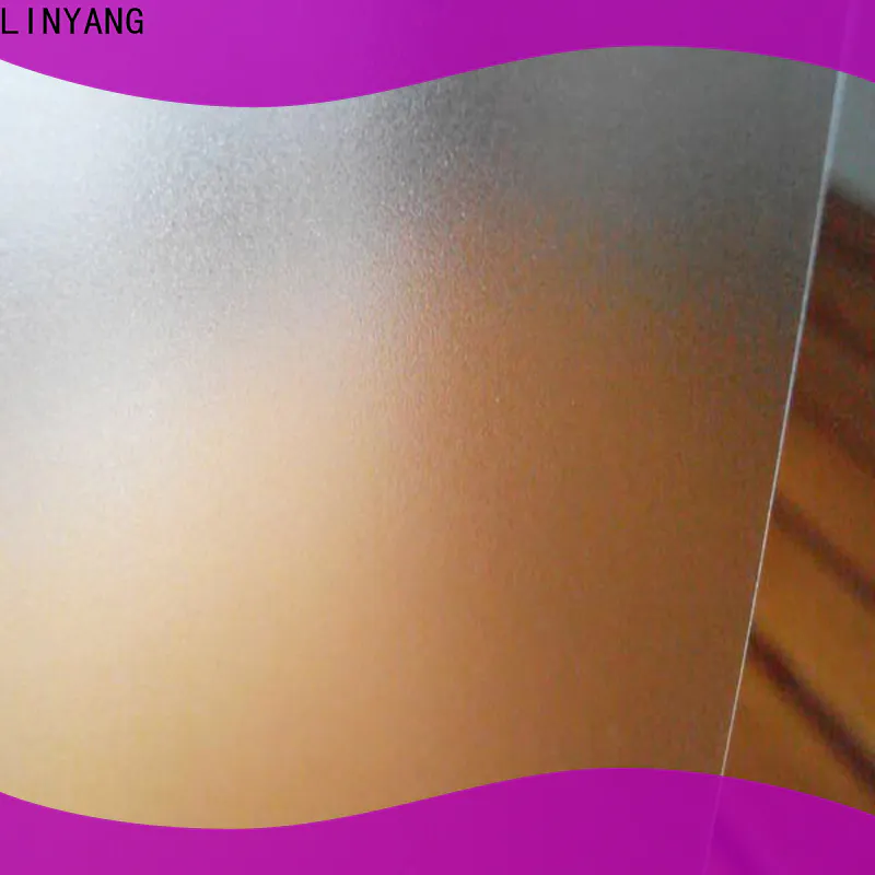 LINYANG translucent Translucent PVC Film directly sale for plastic tablecloth