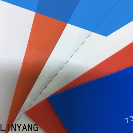 LINYANG mildew resistant heavy duty tarpaulin design for geotextile