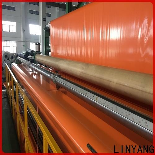 LINYANG affordable pvc coated tarpaulin one-stop services