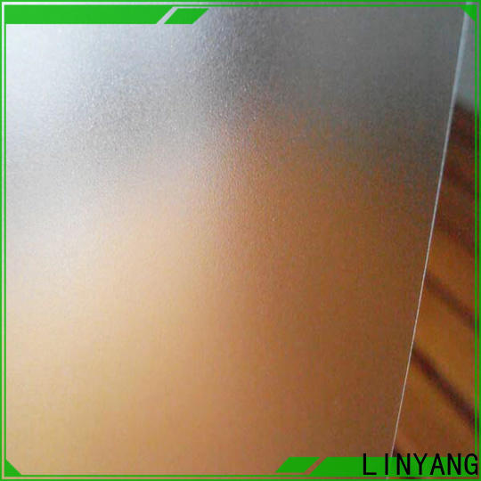 LINYANG antifouling Translucent PVC Film personalized for plastic tablecloth