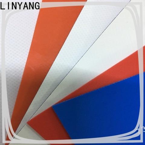LINYANG PVC Tarpaulin fabric supplier for sale