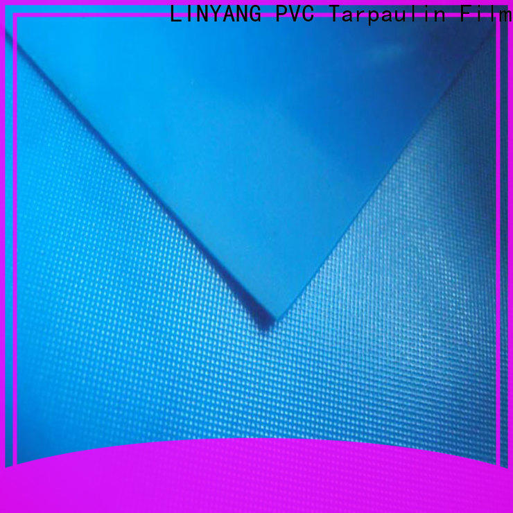 LINYANG anti-UV pvc plastic sheet roll factory price for umbrella