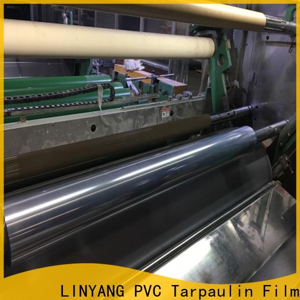 LINYANG clear pvc film factory