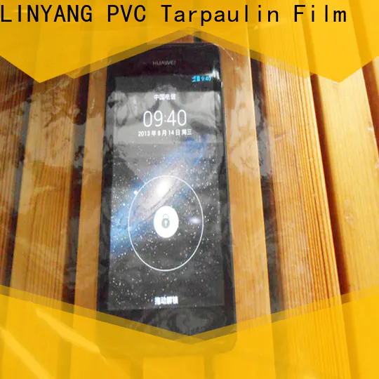waterproof Transparent PVC Film transparent wholesale for industry
