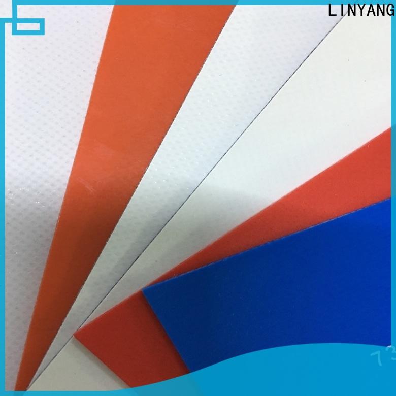 LINYANG heavy duty pvc tarpaulin manufacturer for sale