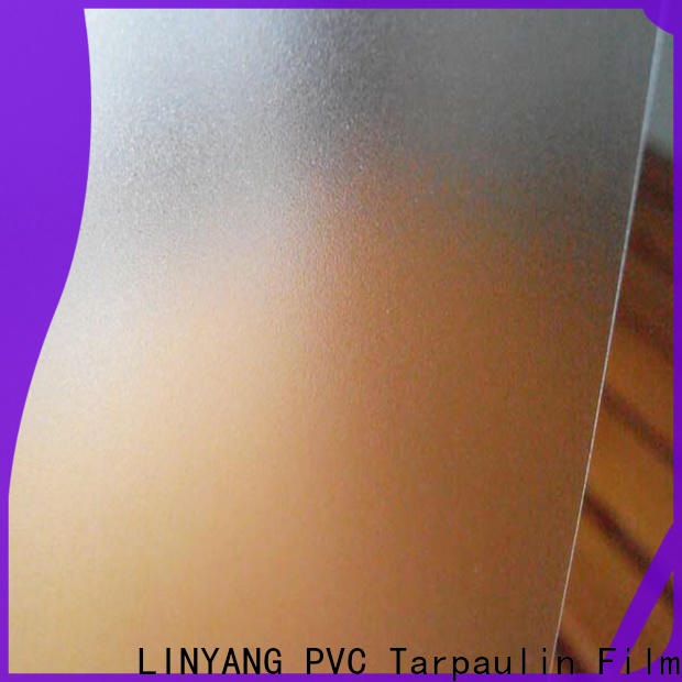 LINYANG pvc Translucent PVC Film manufacturer for umbrella