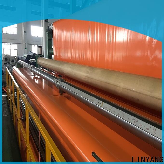 LINYANG pvc coated tarpaulin one-stop services