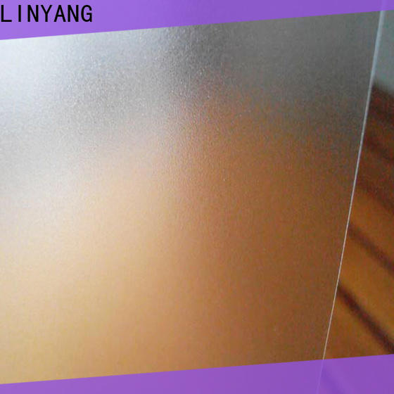 LINYANG translucent pvc film eco friendly directly sale for raincoat
