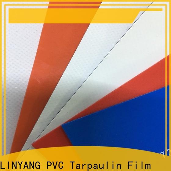 LINYANG heavy duty PVC Tarpaulin fabric manufacturer for sale