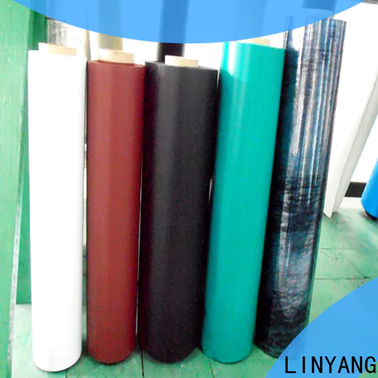LINYANG tensile inflatable pvc film with good price for inflatable boat
