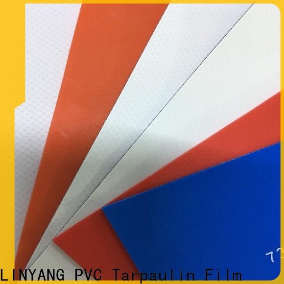 LINYANG pvc coated fabric factory for sale