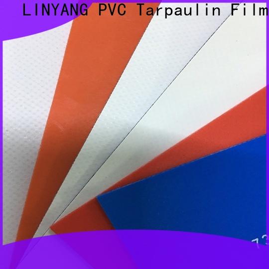 LINYANG heavy duty PVC Tarpaulin fabric factory for outdoor
