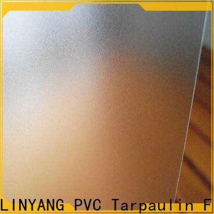 LINYANG translucent pvc film eco friendly from China for umbrella