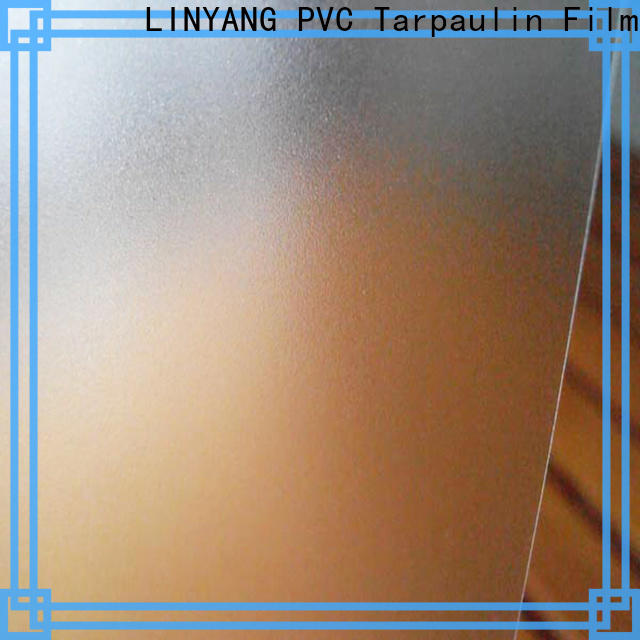 LINYANG film Translucent PVC Film personalized for raincoat