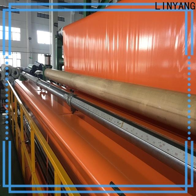 LINYANG cheap pvc coated tarpaulin one-stop services