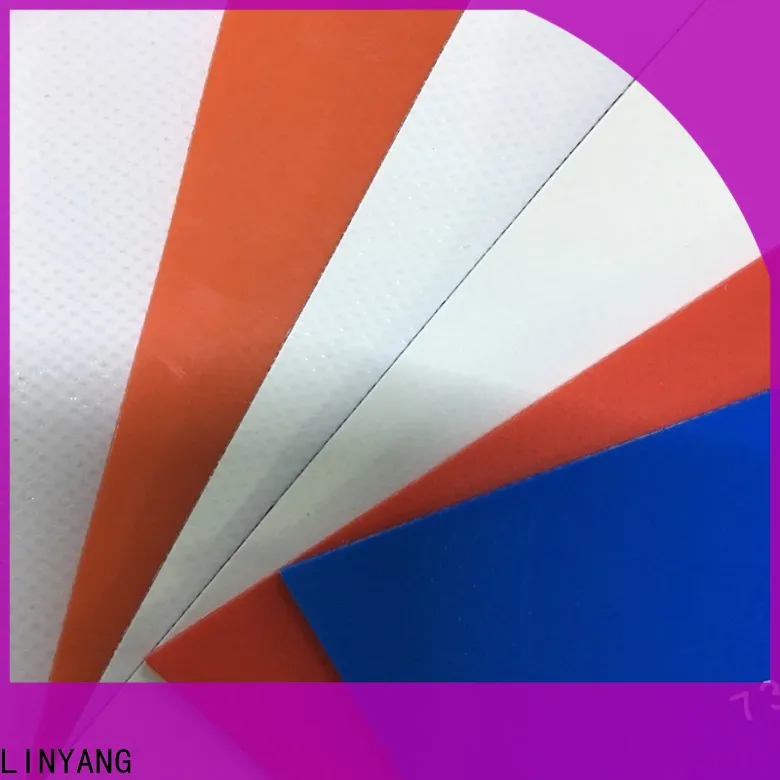 LINYANG high quality pvc coated fabric manufacturer for sale