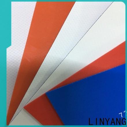 LINYANG heavy duty PVC Tarpaulin fabric manufacturer for truck cover
