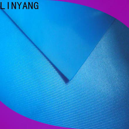 LINYANG anti-UV pvc plastic sheet roll factory price for umbrella