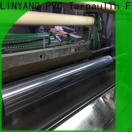 LINYANG cheap clear pvc film manufacturer