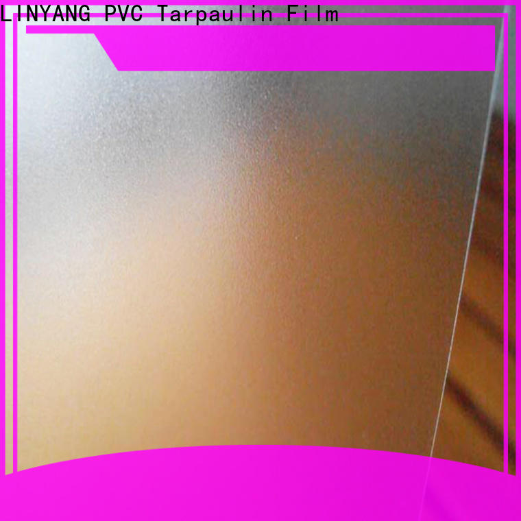 LINYANG antifouling Translucent PVC Film from China for raincoat