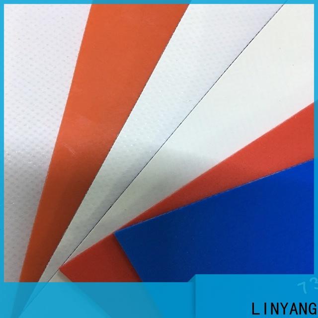 LINYANG pvc tarpaulin manufacturer for truck cover