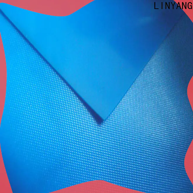 LINYANG waterproof pvc film roll factory price for raincoat