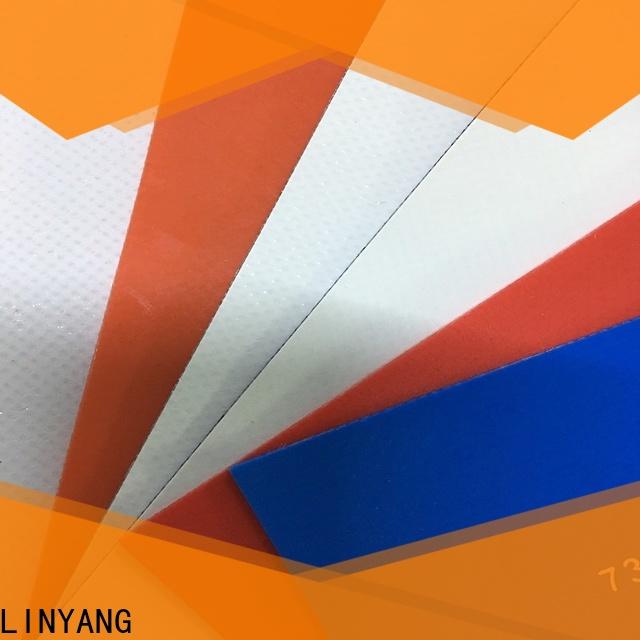 LINYANG waterproof tarpaulin film supplier for advertising banner