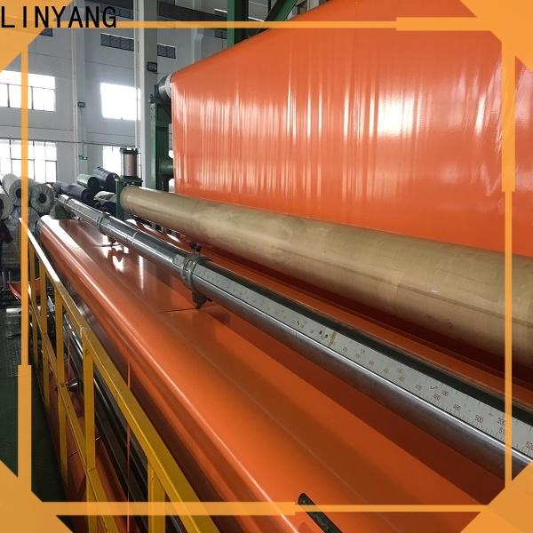 LINYANG affordable pvc coated tarpaulin factory