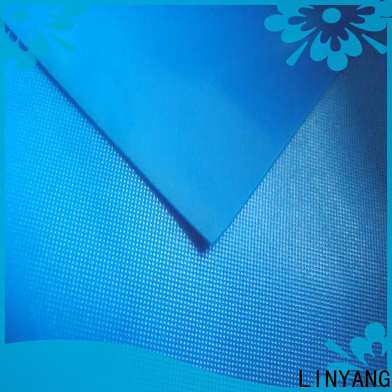 LINYANG standard pvc plastic sheet roll design for umbrella