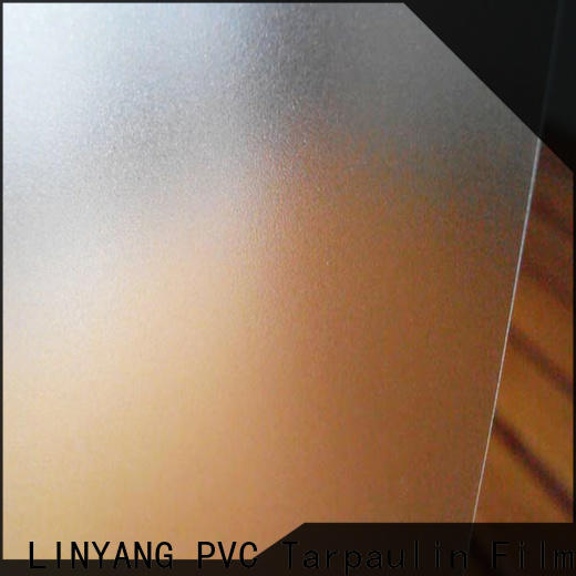 LINYANG durable pvc film eco friendly personalized for umbrella