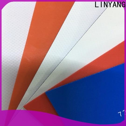 LINYANG weatherability tarpaulin film factory price for agriculture tarps