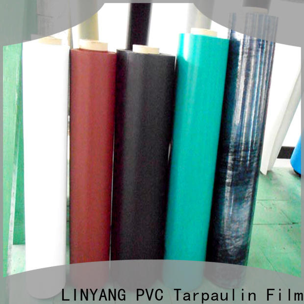 LINYANG finely ground inflatable pvc film with good price for outdoor