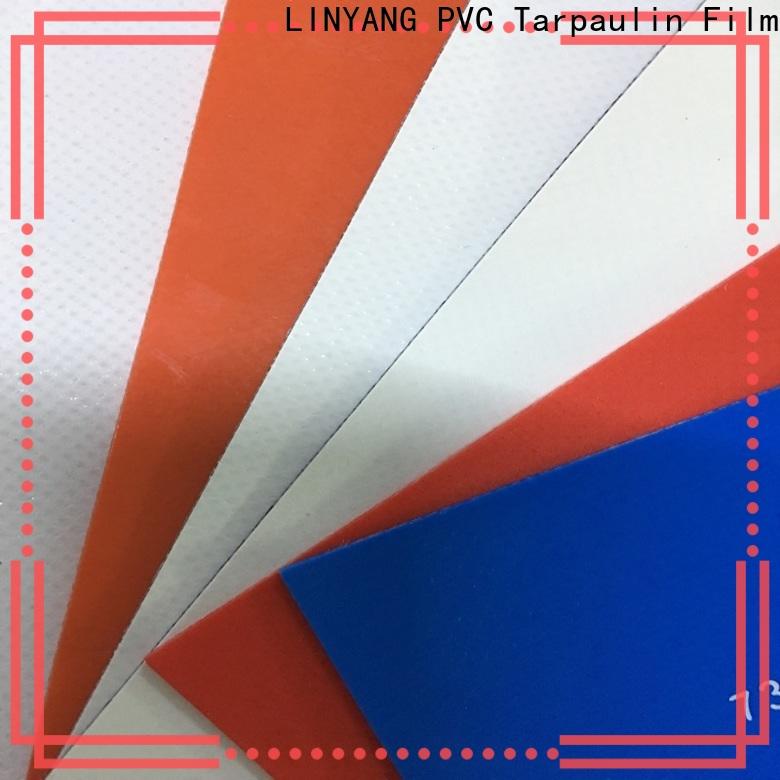 LINYANG heavy duty pvc coated fabric factory for outdoor